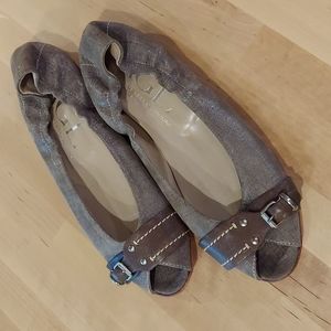 AGL Open Toe Flats, EU 37